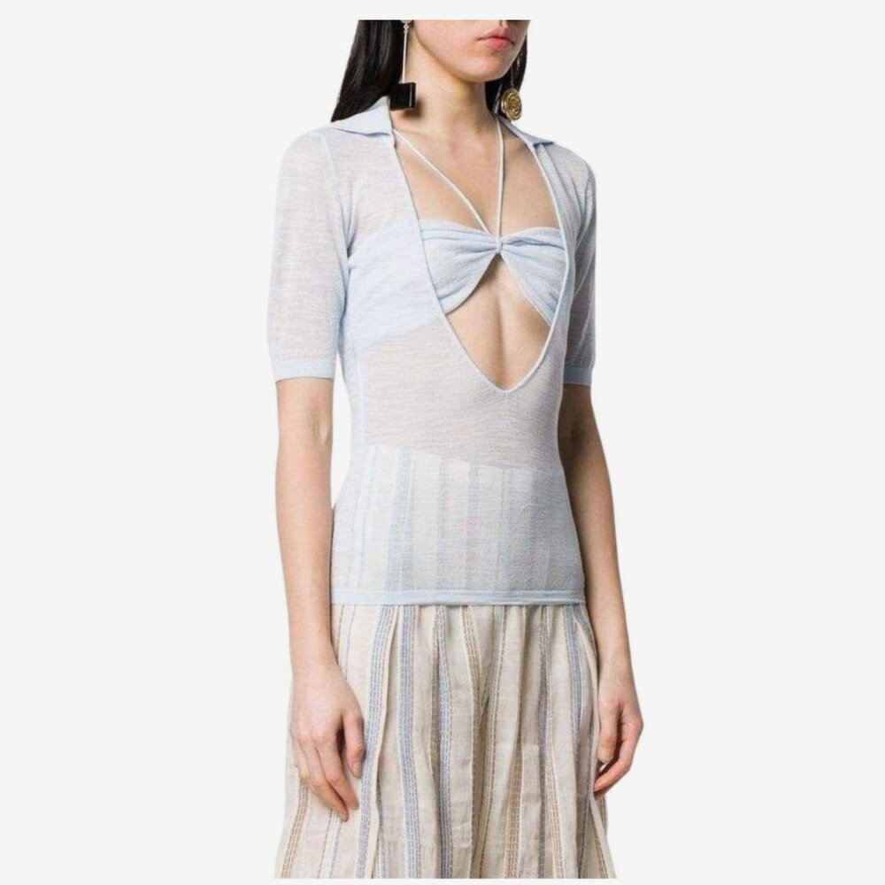 NEW Jacquemus Layered Bandeau Top Size Small